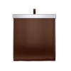 Kraft Works Trash Can for Car Rear Seat Dust Bin