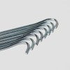 Vango 18cm Steel Pegs - 10 Pack, Silver, One Size