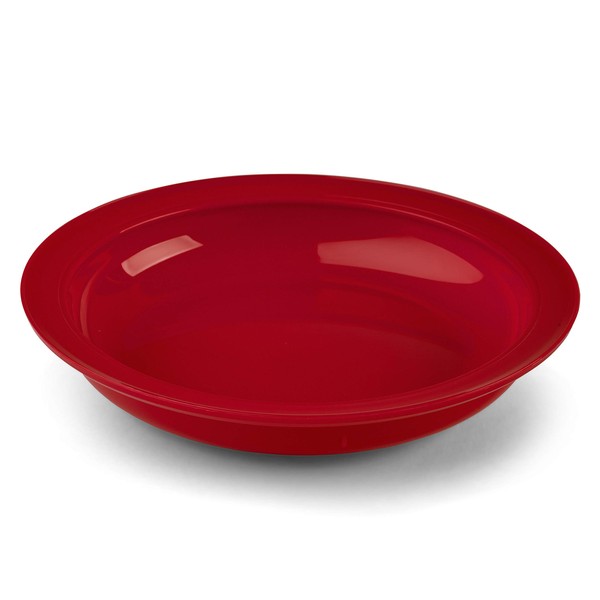 Providence Spillproof Inner Lip Plate - 9" Red