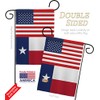 States US Texas Garden Flag Regional USA American Territories Republic