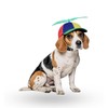 Pet Propeller Hats,Rainbow Helicopter Top Hat, Sun Hat Soft Comfortable