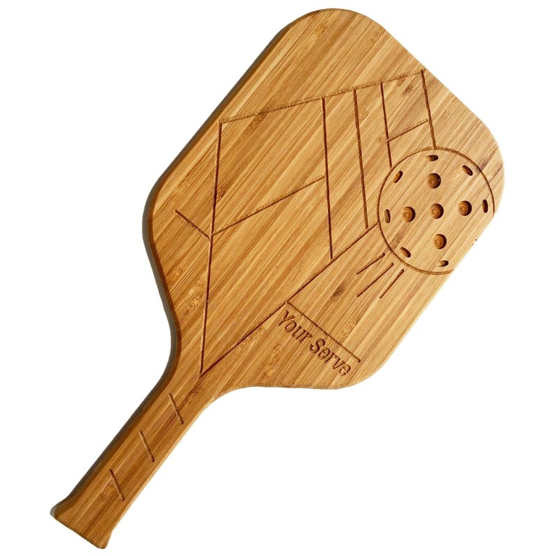 Pickleball Charcuterie Board + Wood Wax Combo