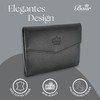 Baur Women's Genuine Leather Wallet with RFID Protection, Small Wallet,