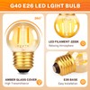 SCNNC G40 1W Low Wattage Light Bulbs Equivalent to 20