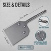SDS Plus Floor Scraper Chisel, 4-Inch Wide Blade, 10-Inch