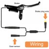 DKARDU Electric Bike Gear Sensor 1T2 Y-Splitter Cable, Ebike Shift