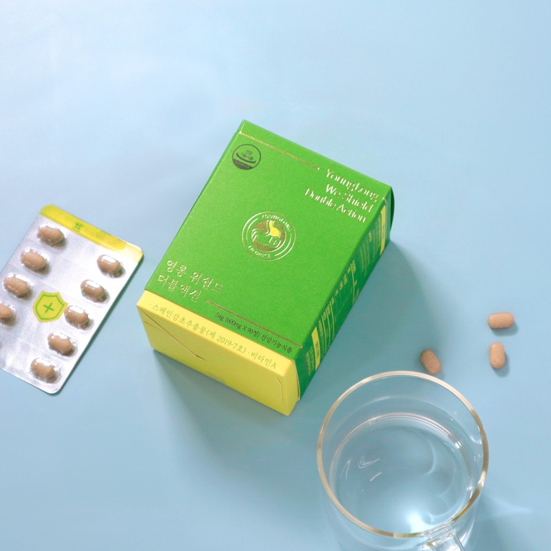 Yeonglong 3+1 Yeonglong Wish Shield Double Action [Helicobacter pylori] Spanish