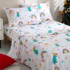 JSD Christmas Kids Sheet Set Twin Size, 3 Piece Stars