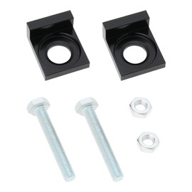 ECSiNG 2pcs 15mm Hole Diameter Motorcycle Chain Tensioner CNC Tensioner for Dirt Motorcycle 50cc 70cc 90cc 110cc 125cc Black