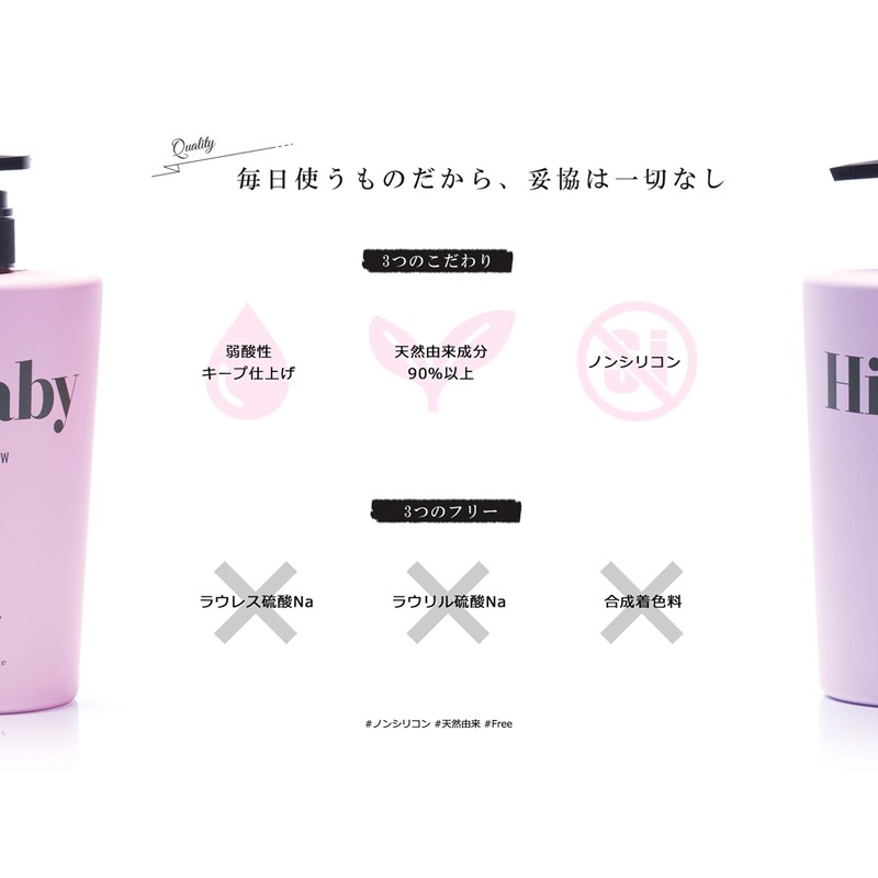Hi! BABY Air and Brow Twin Shampoo + Treatment (15.3