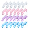 24 Pzs Cepillos Para Uñas Cepillos Limpieza De Uñas Plástico