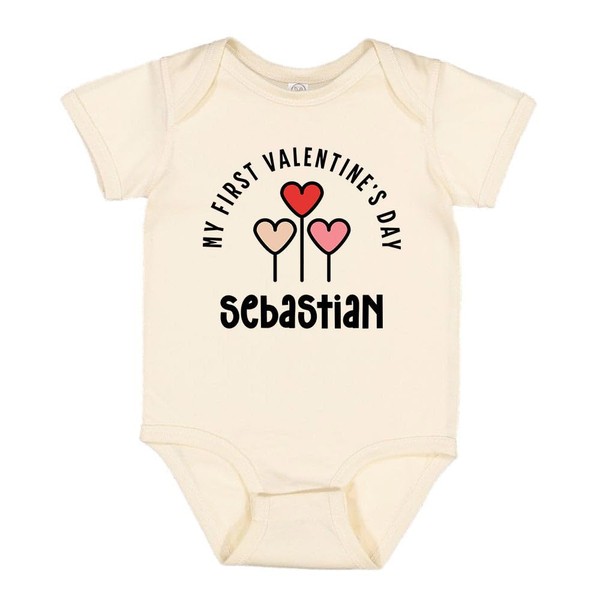 TATY Kids My First Valentine's Day Sebastian Baby Infant One