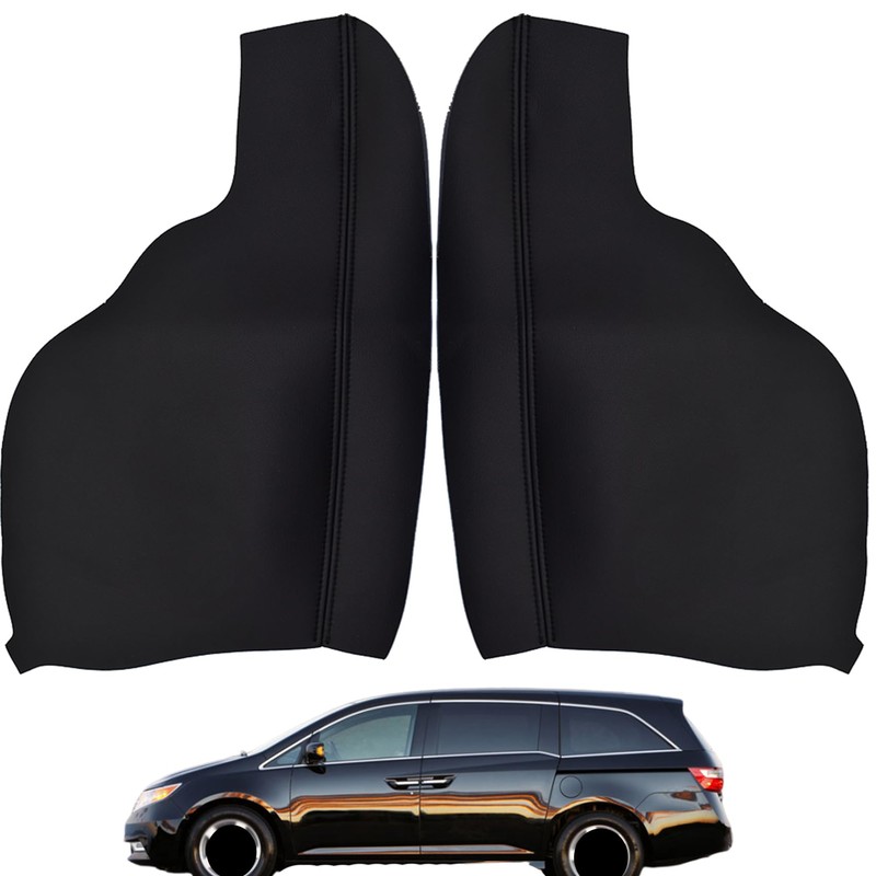 labwork 2pcs Door Armrest Replacement Cover Leather Replacement for Honda