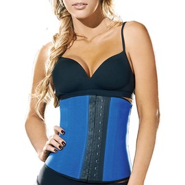 ToBeInStyle Formador adelgazante para mujer, Corsé de bloque de color - Azul, XXL