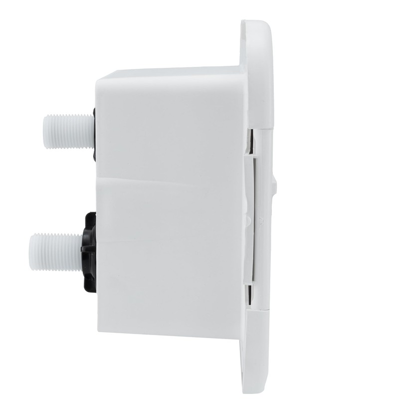 RecPro RV Exterior Shower Box with Hot & Cold Faucet