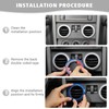Jimen Compatible with Jeep Wrangler JK & Unlimited 2007-2010, 4PCS