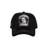King Kerosin Men's Trucker Cap Curved Fixed Peak Embroidery Rock