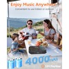 CD Player Portable,MONODEAL Dual Stereo Speakers Portable CD Player with