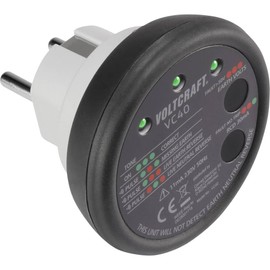 VOLTCRAFT VC40 Steckdosentester CAT II 300V