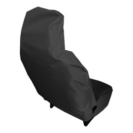 Carseatcover-UK Heavy Duty Black Waterproof Car Seat Cover - Single (Airbag Friendly)