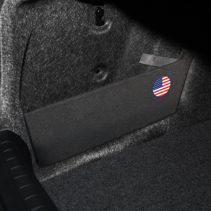 2PCS Rear Trunk Organizer Side Divider Board Compatible with 10th