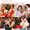 Gift Box with Lid, Square Gift Box with Foldable with
