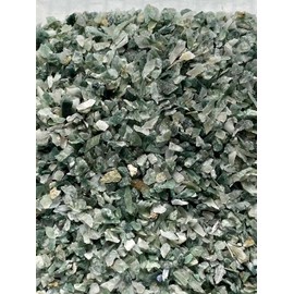 Green Moss Agate - Just Above 2mm - no Powder - 100% Green Moss Agate Life+Love! New Creations! ja2(1 Pound)