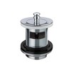 Wirquin 30120609 1.25" Brass Basin Waste Anti-Vandal Plug, Slotted