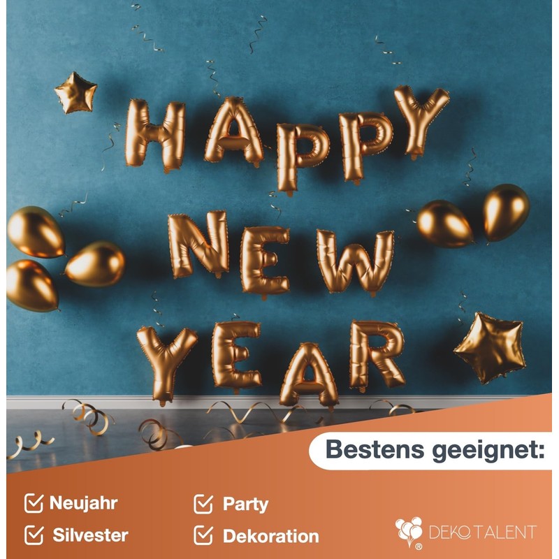 TK Gruppe Timo Klingler XXL New Year's Eve Decoration Set
