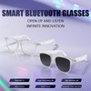 Laviniar Smart Glasses, Bluetooth Glasses for Women & Men, Magnetic