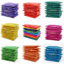 Color Blaze 120 Color Powder Packets 75g/ea. (8 Assorted Colors) Color Run Holi