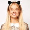 Amariver Cat Ear Headbands for Women Catwomen Accessories Black Cat