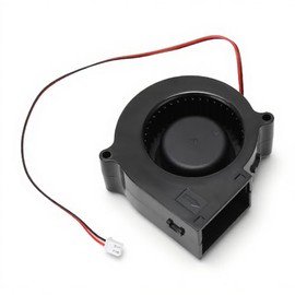 Ventilador de PC de 75 mm, 3 pulgadas de alto, sin escobillas, 38.5 CFM, 4000 RPM, DC 12 V, 2 pines, ventilador de refrigeración para CPU, carcasa de computadora, electró