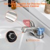 KPWATER Bathroom Sink Faucet Dual Handles 4" Centerset Bathroom Faucet