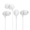 3.5mm Wired Control InEar Headphone Stereo Earphone with Microphone Wide