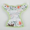 Newborn Baby Cloth Diaper Cover Nappy Hook and Loop (Wolf