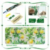 Stained Glass Window Film，Spring Window Clings,Rainbow Privacy Window Film One