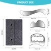 3 in 1 Muscle Scraper Stainless Steel Gua Sha Set
