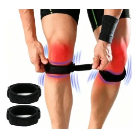 2pcs Rodillera Deportiva De Banda Rotuliana Para Gym,fitness                                                                                          