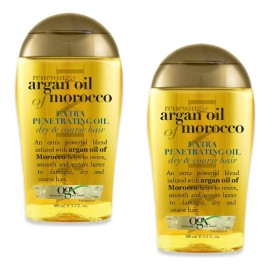 Tratamiento Capilar Ogx Aceite Argán Of Morocco 100ml c/u 2 Pack