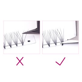 Premade Volume Eyelash Extensions 6D 0.07 Pre Fanned Volume Lashes Eyelash Extension Supplies C Curl Lashes 10mm Volume Fans (6D-0.07-C, 10mm)
