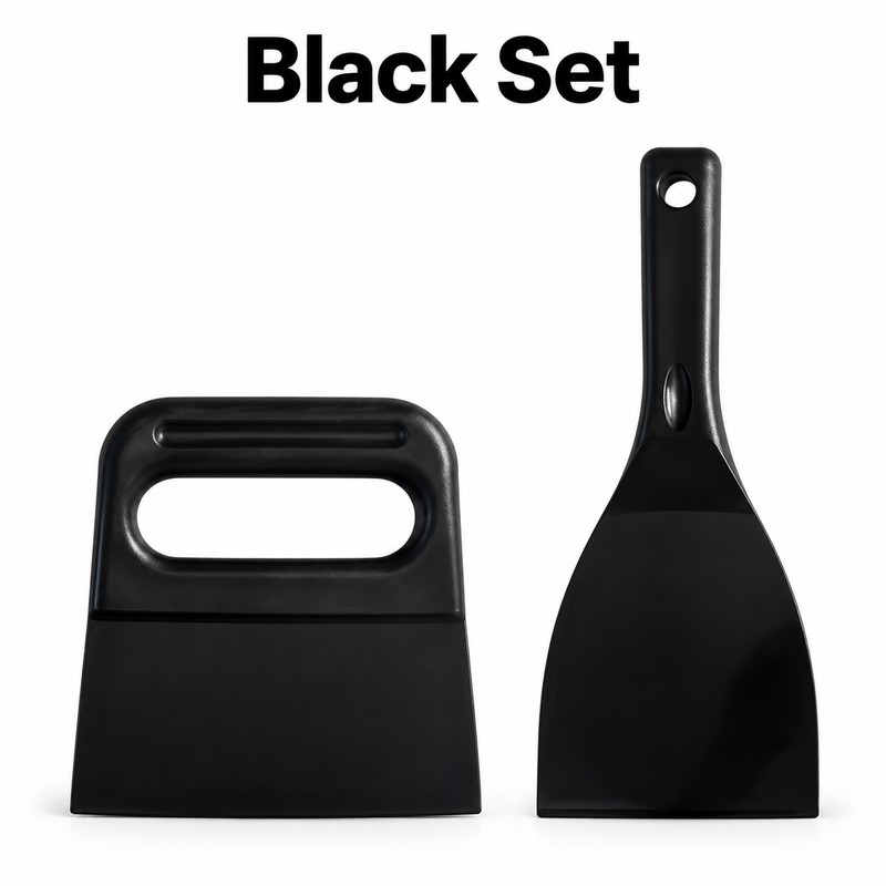 Flexible Dough Scraper for Baking – Plastic Pizza Dough Cutter