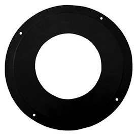 ChimFit 6" Rosette Collar Vitreous Enamelled For Wood Burning Multifuel Stoves