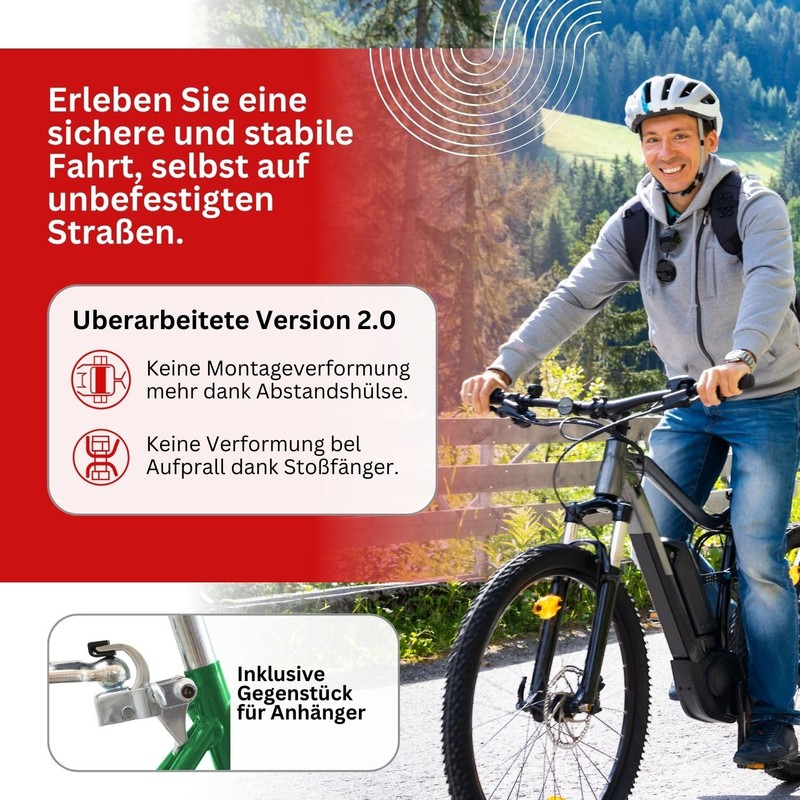 VDP Towing Hitch for Bicycle, Bicycle Towing Hitch Saddle, Metal