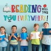 DECOWALL DS9-8092 Reading Corner Wall Stickers Decals Décor Classroom Kids