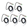 5 Pcs Proximity Switch M12x1 2 Wire Normally Closed 4mm