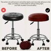 BLPRKOT Set of 2 Stool Covers, Round 30-40 cm, Luxurious
