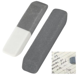 2Pcs Rubber Eraser Sand Eraser Ink Eraser Latex-Free Long Lasting Rubbers Correct Mistakes Easily for Deleted Pencil Ink Art Craft Drawing Home School University