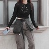 Waist Apron Bag Multi Pocket Waist Belt Bag Fashionable Zipper