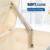 RUYUFE 200N Lid Support Hinge Heavy Duty Soft Close Gas
